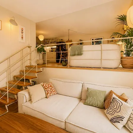 Characterful Split-level Flat In Christianshavn *