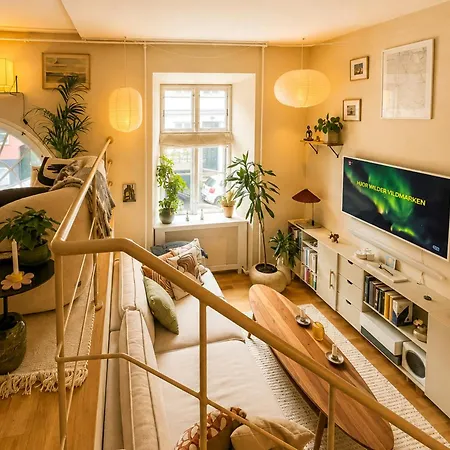 Characterful Split-level Flat In Christianshavn *